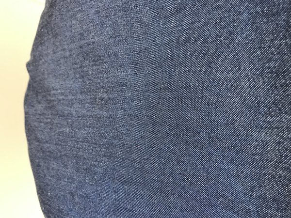 Sitz-und Meditationskissen / zweiteiig  "Jeans"