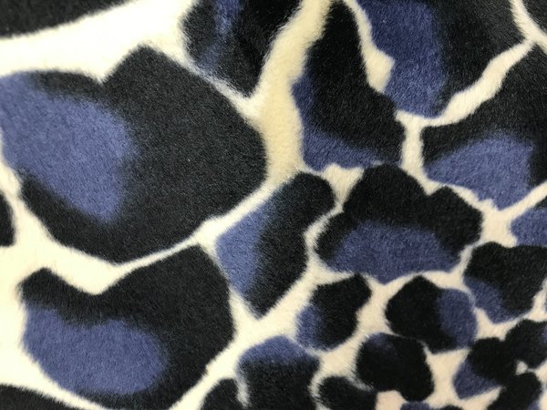 Kultur Tasche  "Giraffe-blau/schwarz "