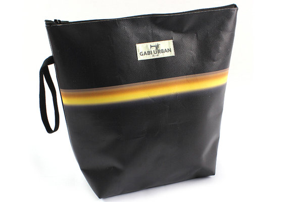 Wasserfeste Öltasche/Storage Bag "Black-Yellow"