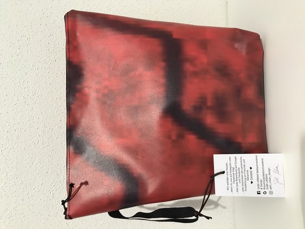 Wasserfeste Öltasche/Storage Bag "Bag & Red"