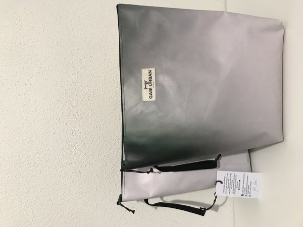 Wasserfeste Öltasche/Storage Bag "Grey & Green"
